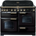 Piano de cuisson induction        FALCON        DELUX110 INDUC NOIR LAITON