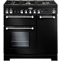 Piano de cuisson gaz        FALCON        KITCHENER 90 NOIR + WOK ET PLANCHA