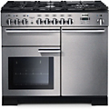 Piano de cuisson gaz        FALCON        PRO DELUX100 MIXT INOX CHROME