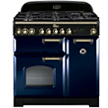 Piano de cuisson gaz        FALCON        CLASSIC DELUXE 90 BLEU ROI LAITON