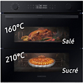 Four encastrable        SAMSUNG        NV7B45502AK DualCookFlex